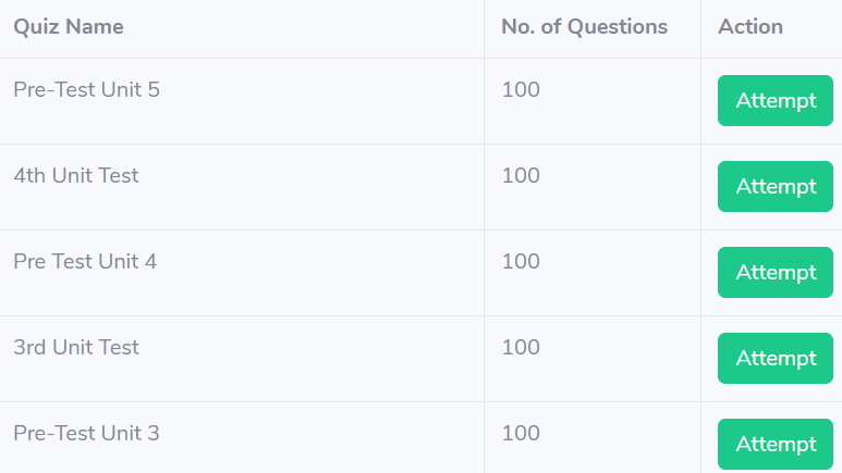 quiz page springline.in